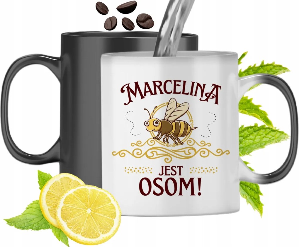 Mágikus Bögre Marcelinának Színváltós, fényképes nyomattal