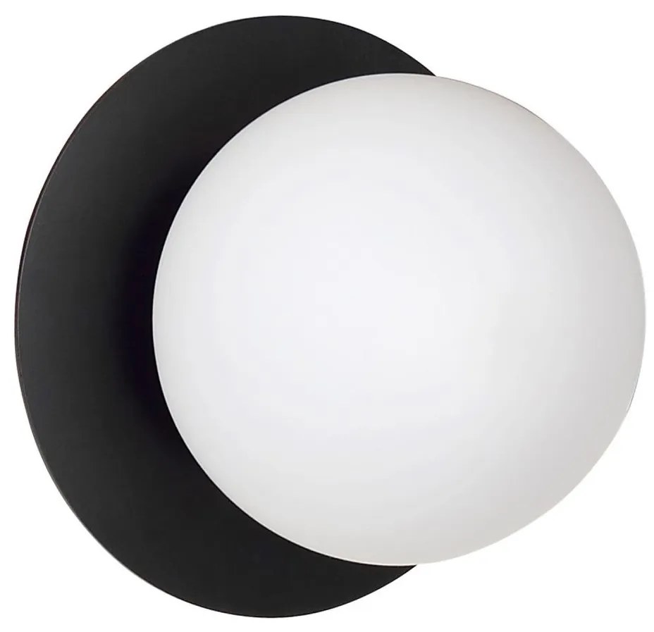 Fali lámpa MINERVA 1xE14/10W/230V fekete