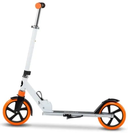 Lionelo - Gyermek roller LUCA fehér/narancs