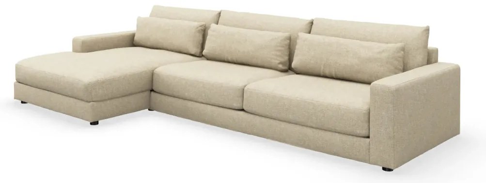 Halmstad 3 személyes ottomános kanapé, balos