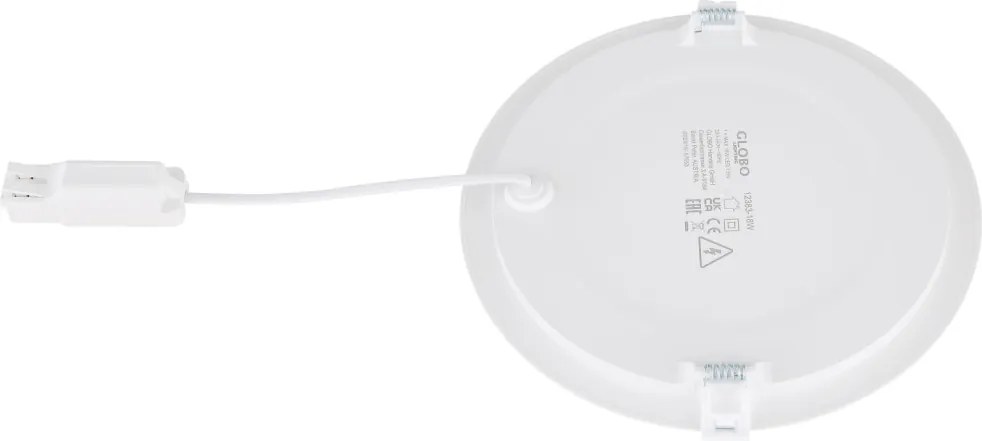 Mennyezetbe Süllyeszthető Lámpa Fehér TIBEY GLOBO-12383-18W