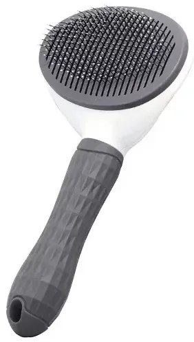 Innovatív kefe a szőr kifésülésére - PETBRUSHY - szürke