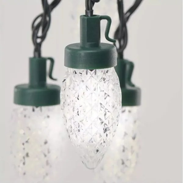 LED Kültéri karácsonyi lánc 50xLED/8 funkció 14,8 m IP44 hideg fehér