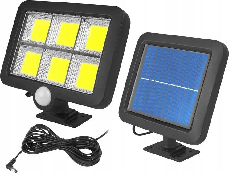 Homlokzati Lámpa Napelemes Halogén Érzékelő LL137