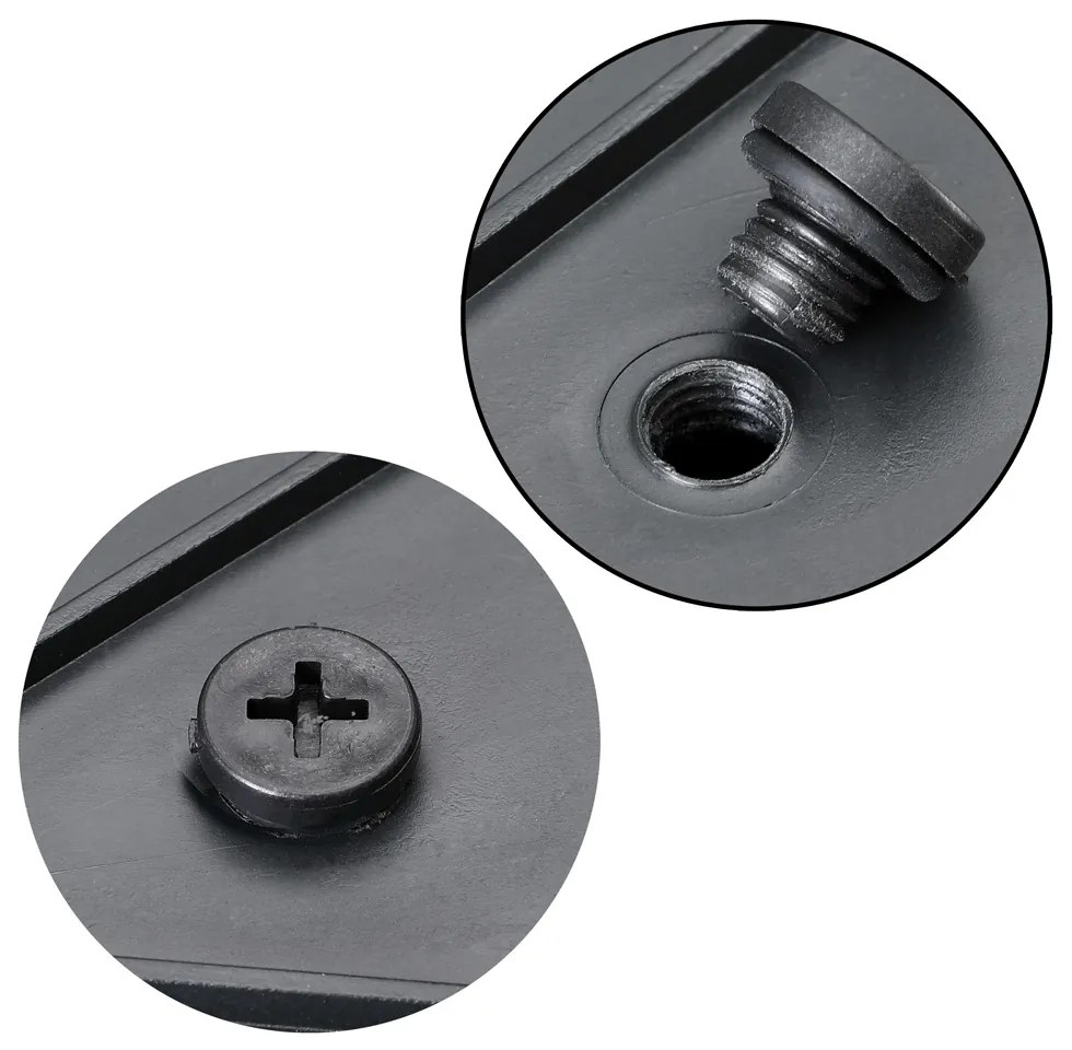 Casaria® Virág box fonott betéttel - barna