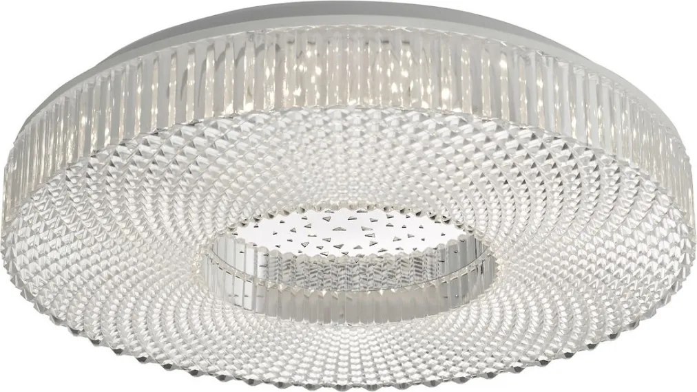 DAR LIGHTING CIM5008 CIMONA Kerek Mennyezeti Lámpa Átlátszó LED IP20