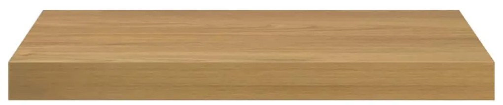 Falpolc Falra szerelhető 4 pcs Barna 50 x 23 x 4 cm Faanyag