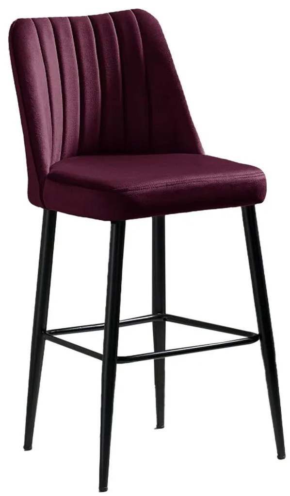 Vento Claret Red bárszék szett, 2 db, 2 db