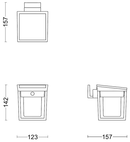 Philips-LED Napelemes érzékelős fali lámpa BLAISE LED/1,5W/3,7 3000K IP44