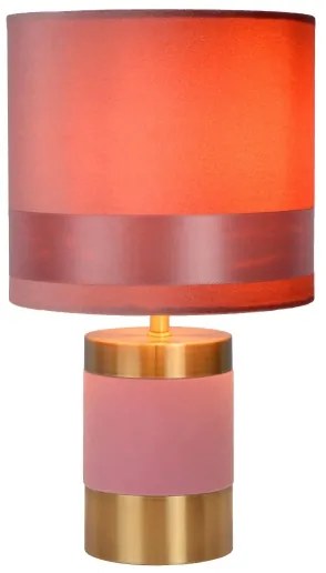 Lucide 10500/81/66 - Asztali lámpa EXTRAVAGANZA FRIZZLE 1xE14/40W/230V rózsaszín