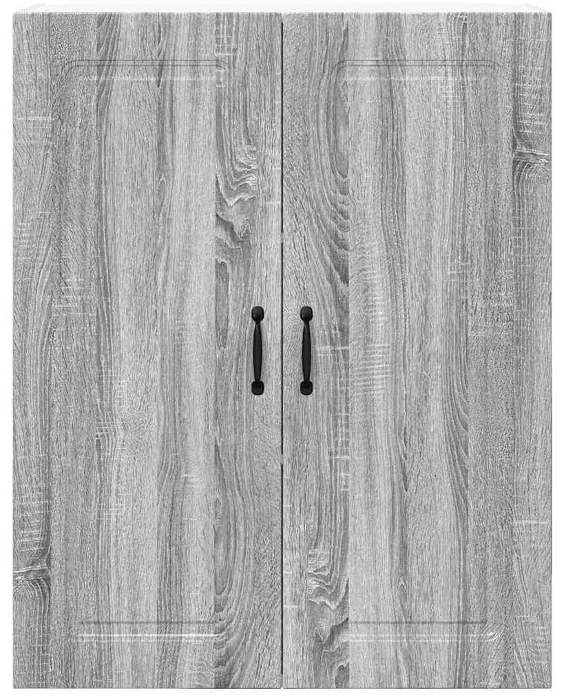 Fali konyhaszekrény Szürke Sonoma 80 x 31 x 100 cm Faanyag