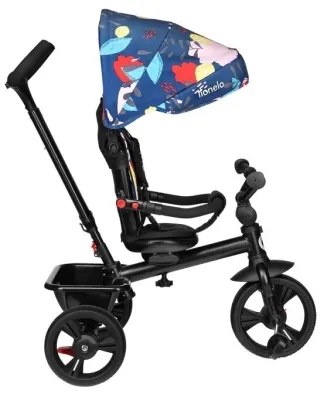 Lionelo - Gyerek tricikli HAARI fekete/többszínű