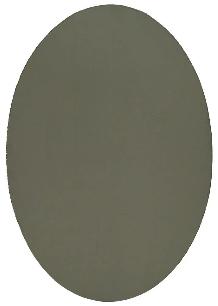 &#039;HUARTE&#039; szőnyeg, erdős zöld, 140x200 cm, ovális