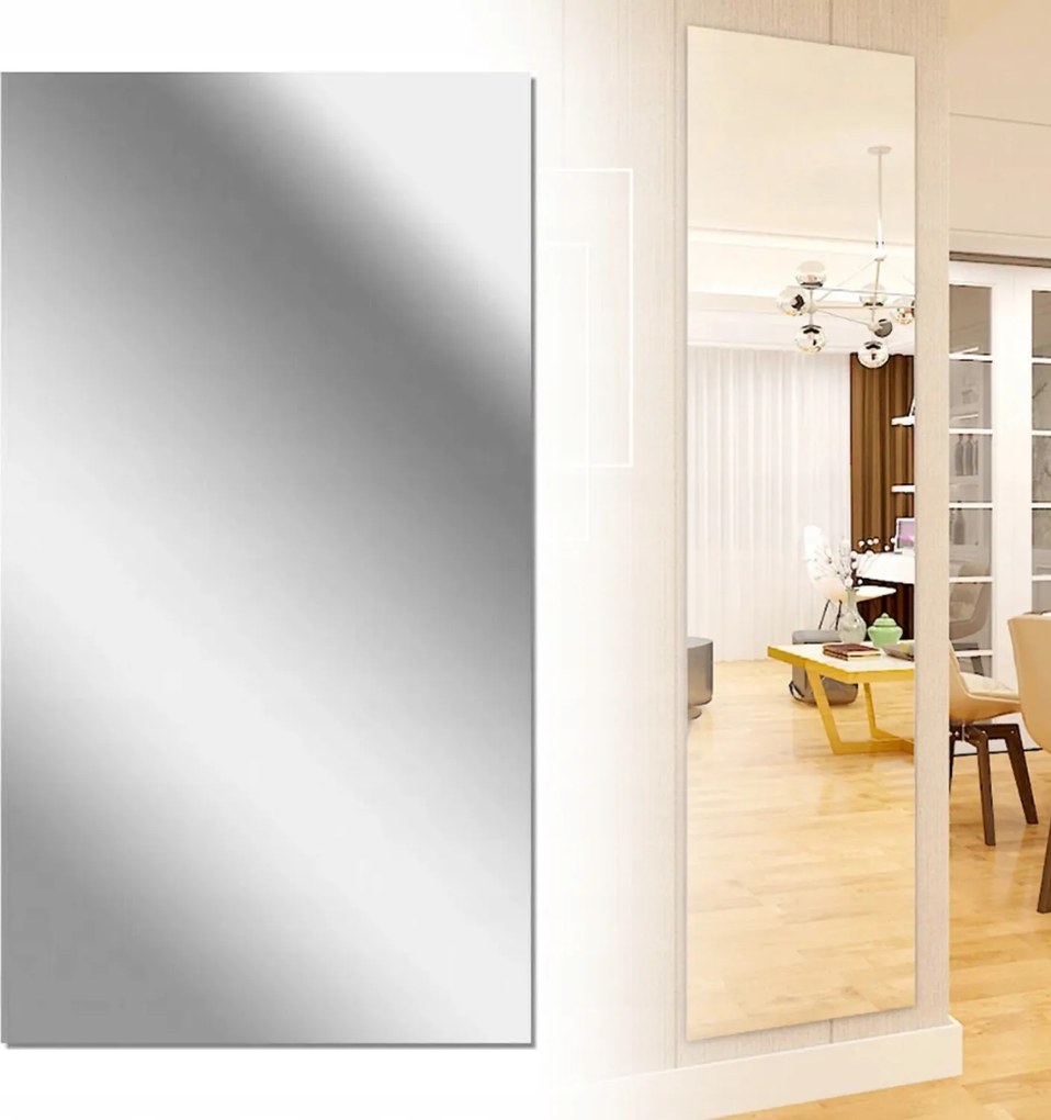 Tükörfólia Öntapadós Tükör Bútor Falra 200X60CM