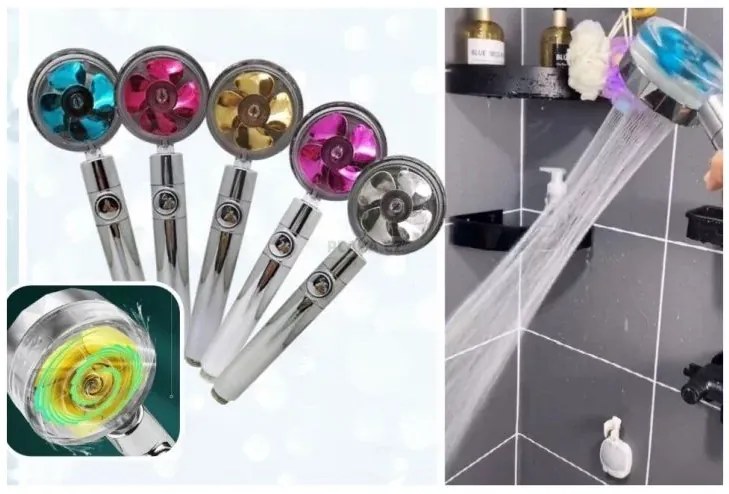 Forgó zuhanyfej - arany