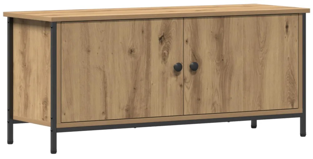 vidaXL TV szekrény Artisan tölgy 100 x 35 x 45 cm Faanyag
