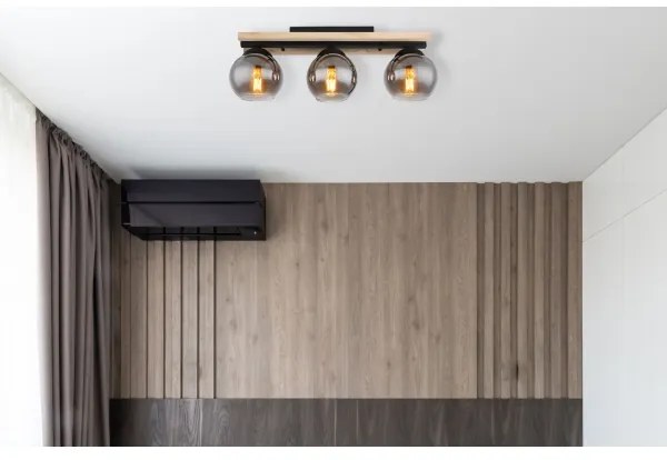 Globo 15569-3D - Felületre szerelhető csillár CONNI 3xE27/25W/230V