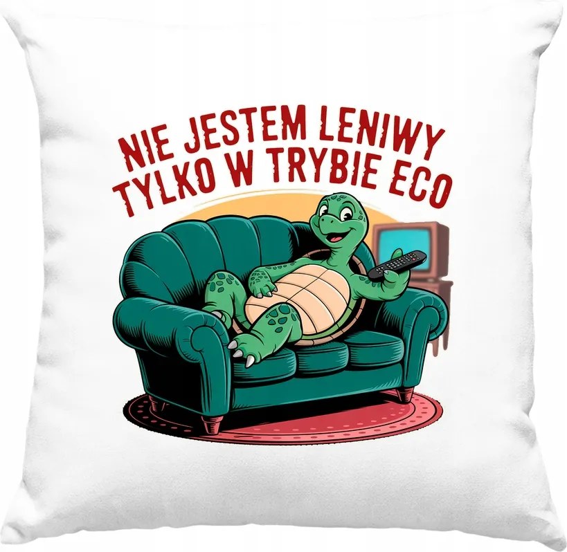 Párna öko teknős vicc mém 7 fehér
