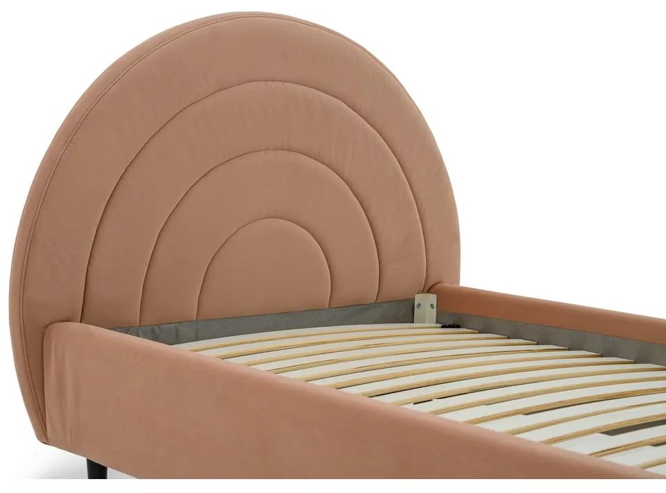 Rózsaszín gyerekágy 90x200 cm Rainbow – Scandic