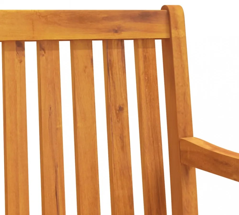 tömör akácfa kerti pad 150 cm
