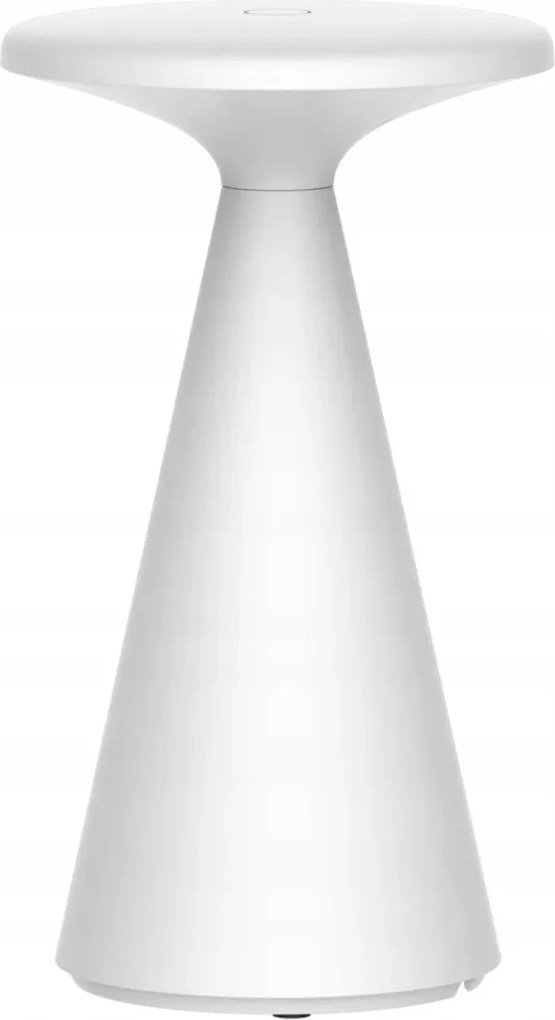 Kültéri asztali lámpa Led teraszra modern fehér akkumulátoros Polux