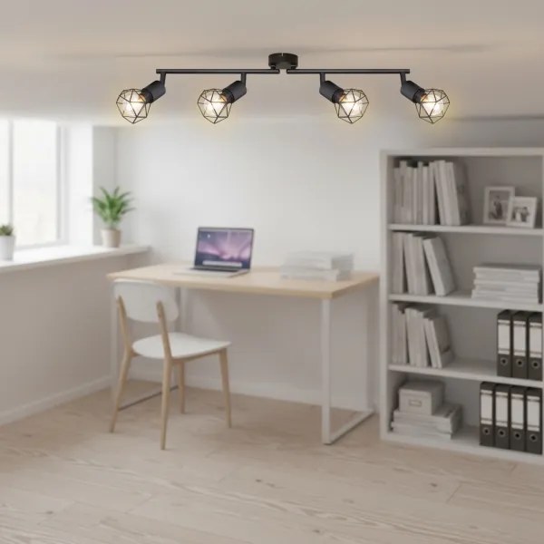 Brilagi - Spotlámpa CAGE 4xE14/40W/230V