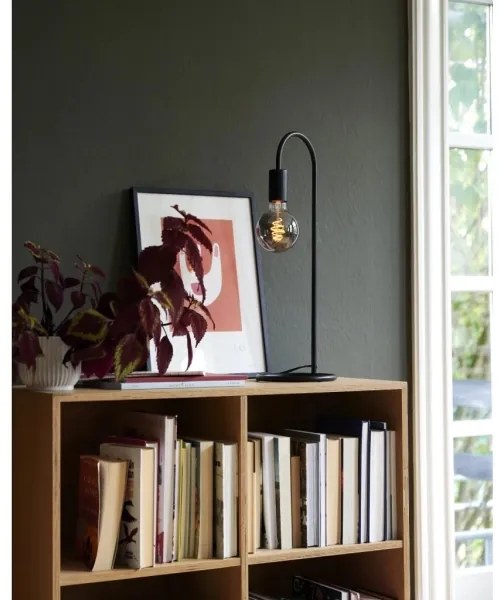 Nordlux - PACO asztali lámpa 1xE27/25W/230V fekete