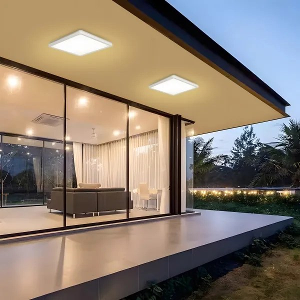 Brilagi - LED Fürdőszobai lámpa ULTRA SLIM LED/24W/230V 42x42 cm fehér IP54