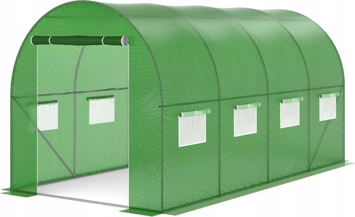 Kerti Fólia Alagút 4x2.5 Üvegház Namot 10m2