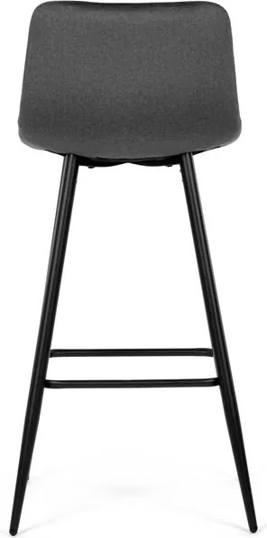 Bárszék szürke szövet kárpitozással - AUB-X7015 GREY2