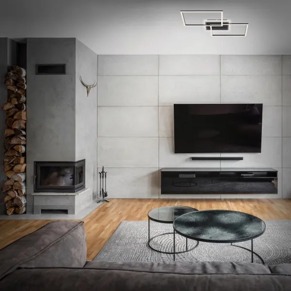 Briloner 3049-015 - LED Dimmelhető mennyezeti lámpa FRAME LED/40W/230V + + távirányító