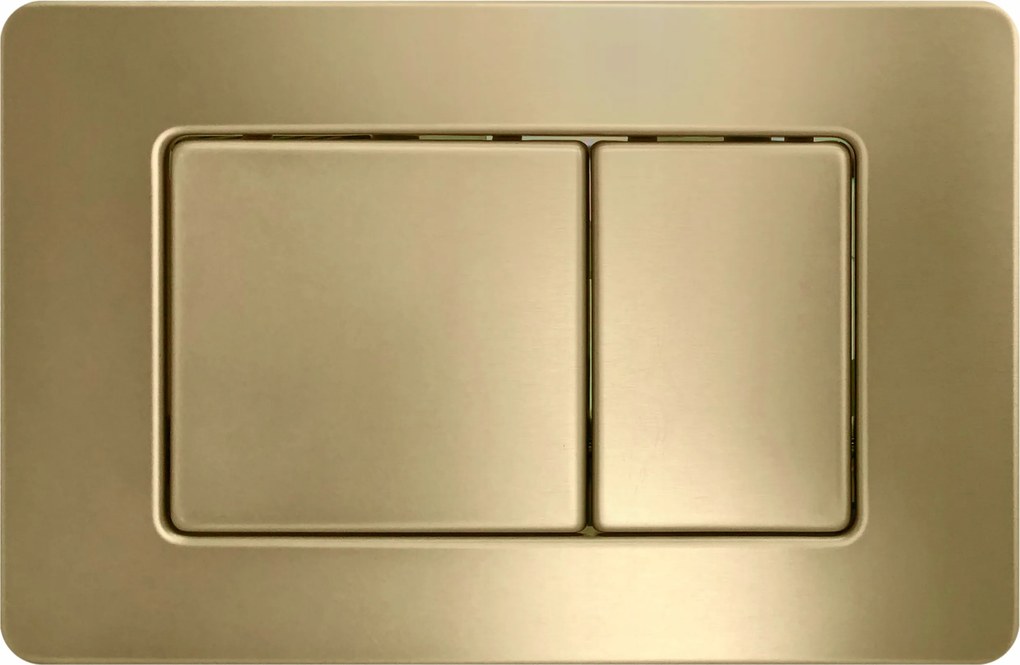 Aquauno Öblítőgomb Wc-hez Geberit Sigma Arany Matt Rozsdamentes Acél