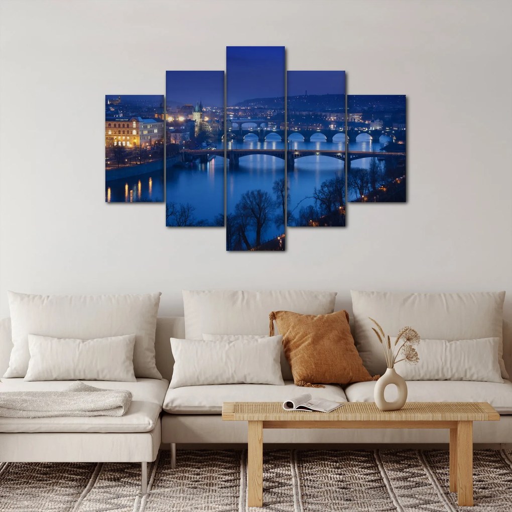 A prágai hidak képe (150x105 cm)