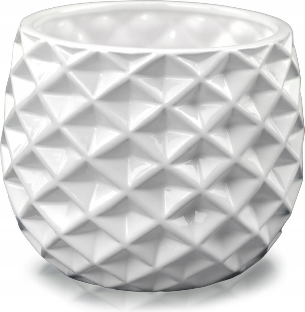 Szerkezeti takaróponyva átmérő 16cm kerámia fehér Polnix 39.052.16