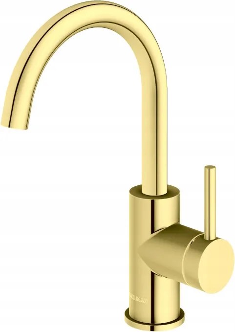 Álló mosdó csaptelep Kohlman Axel Gold arany QB150AGD