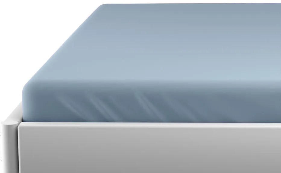 Vízálló gyermekágy lepedő JERSEY 60x120 cm világoskék