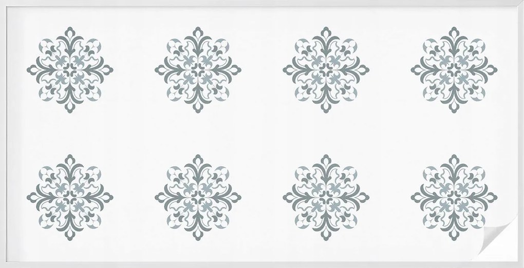 Öntapadós Ablakfólia Adatvédelem Klasszikus dísz 200x100