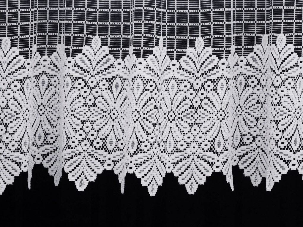 Mg Irigység jacquard 720/100 fehér 330x100cm K