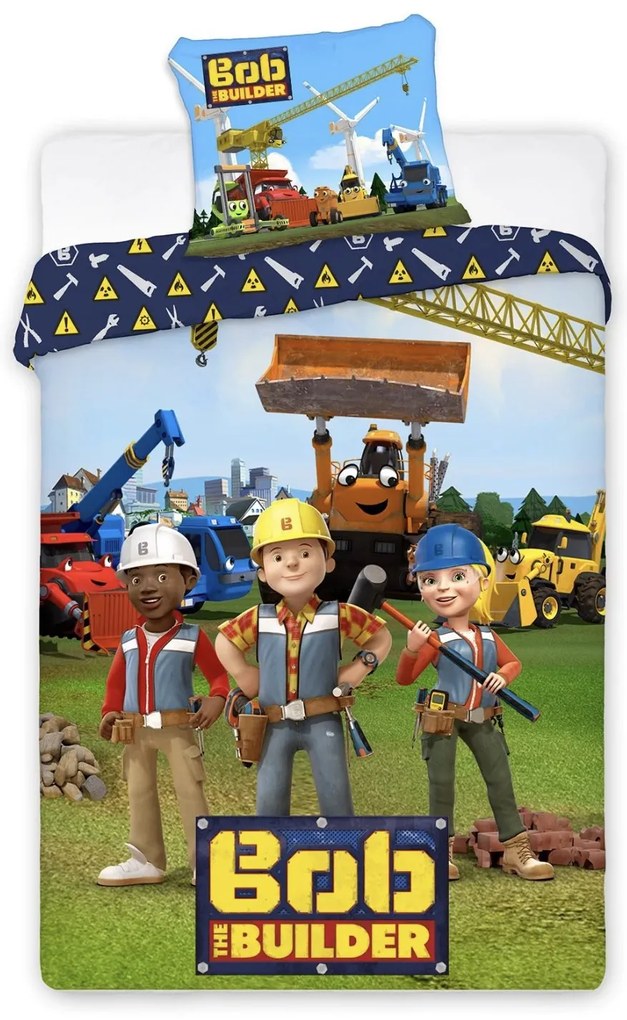 Disney Bob Builder lapok 140x200cm+90x70cm Faro