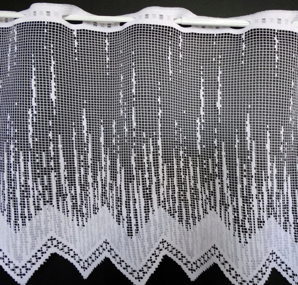 Mg Irigység jacquard 40/100 fehér 150x60cm M