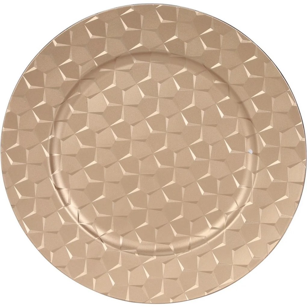 Golden Pentagon tányéralátét, 33 cm