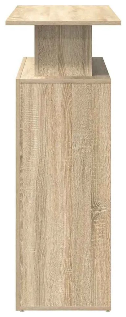 recepciós pult sonoma tölgy 100x40x104 cm szerelt fa