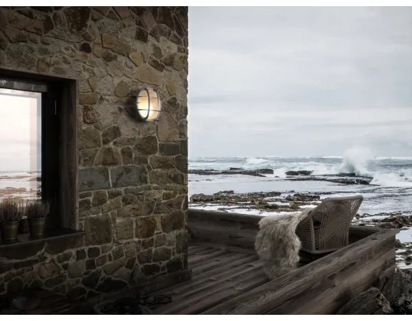 Nordlux - Kültéri fali lámpa POLPERRO 1xE27/12,5W/230V IP64 szürke