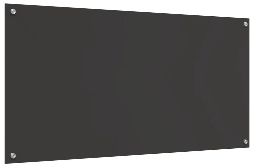 Konyhai Csempe Sötétszürke 120x60x0,6 cm Hőálló Üveg