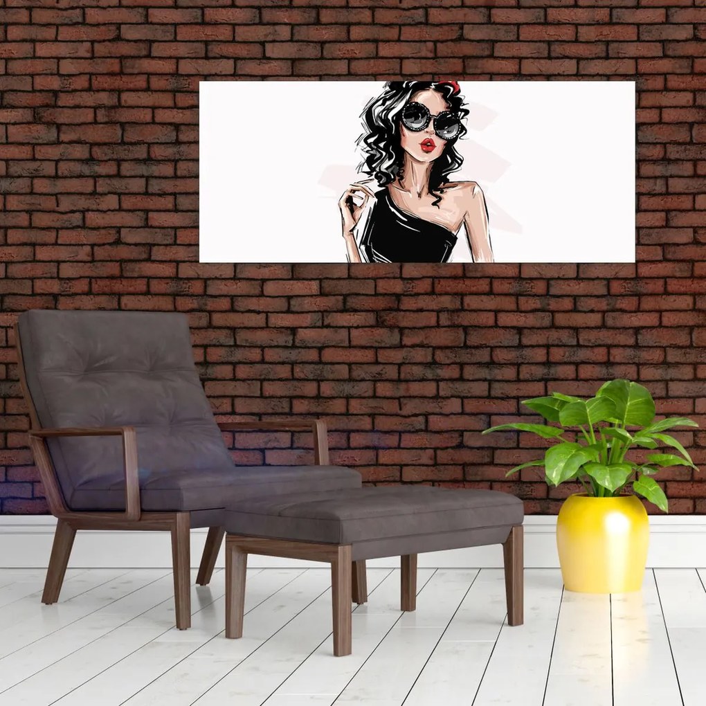 Kép - Divat nő (120x50 cm)
