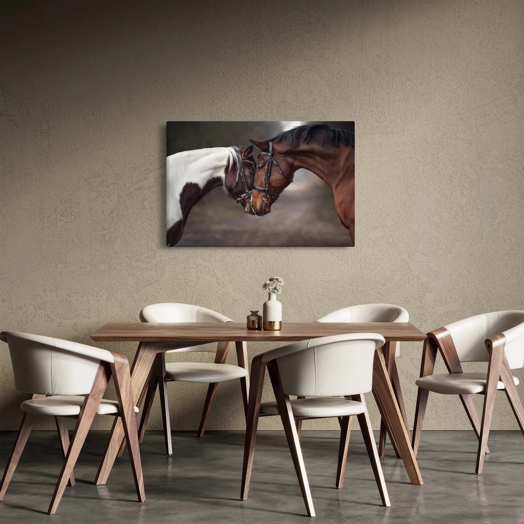Kép - Szerelmes lovak (90x60 cm)