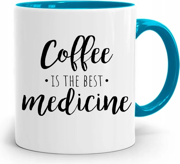 Barista Kávézó Bögre Kék nyomott mintával