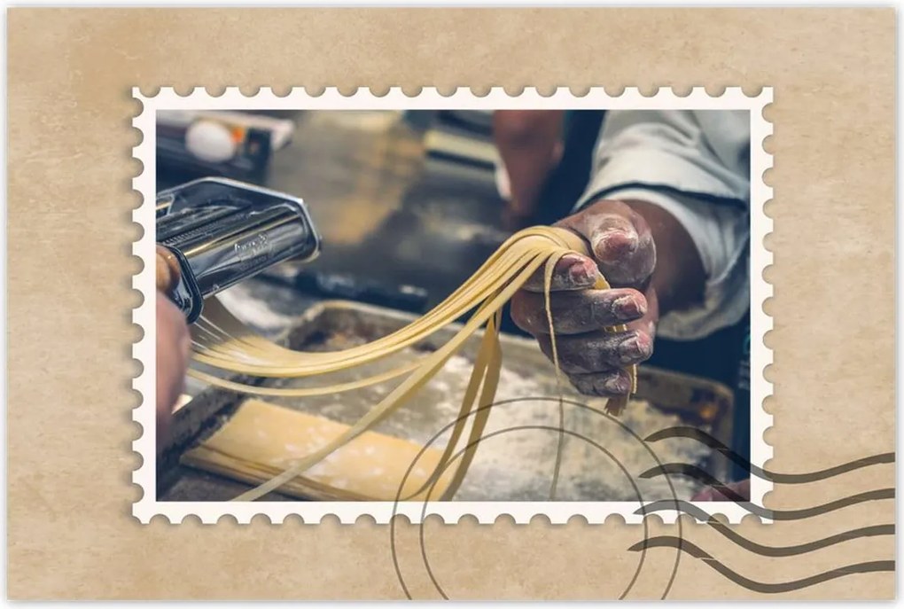 Poszterek 120x80 Italian food