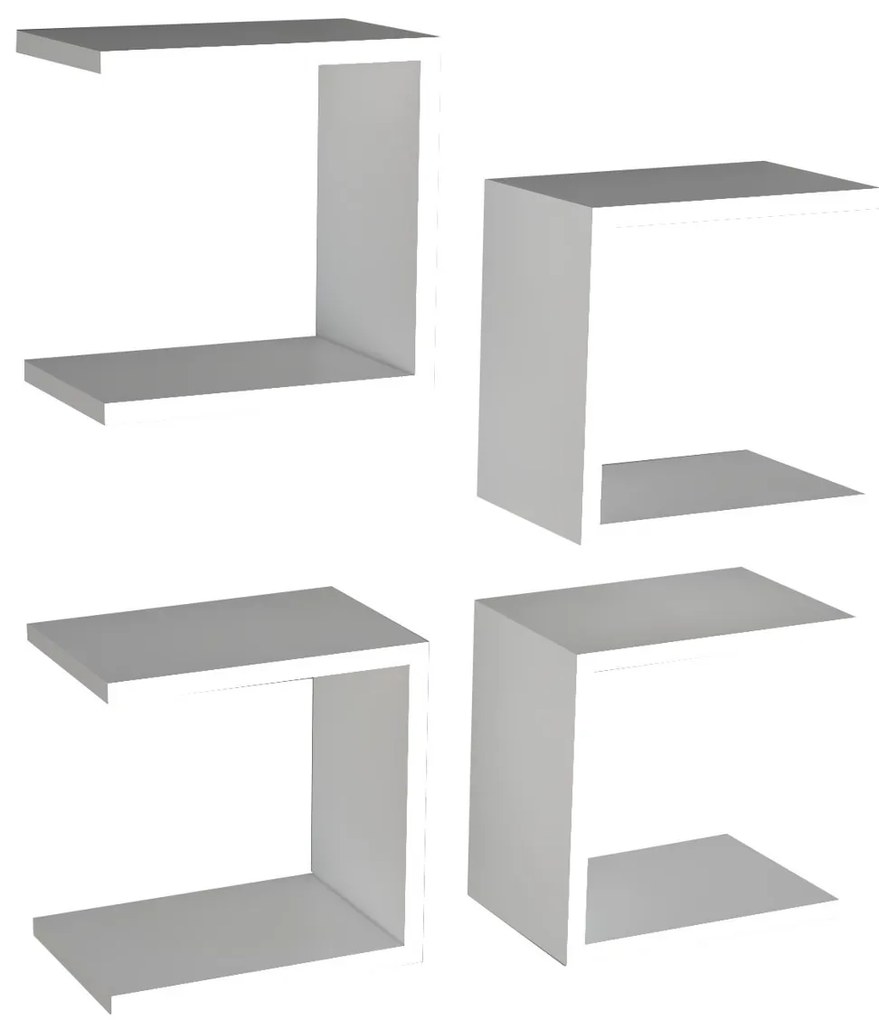 Base White polc, 4 db