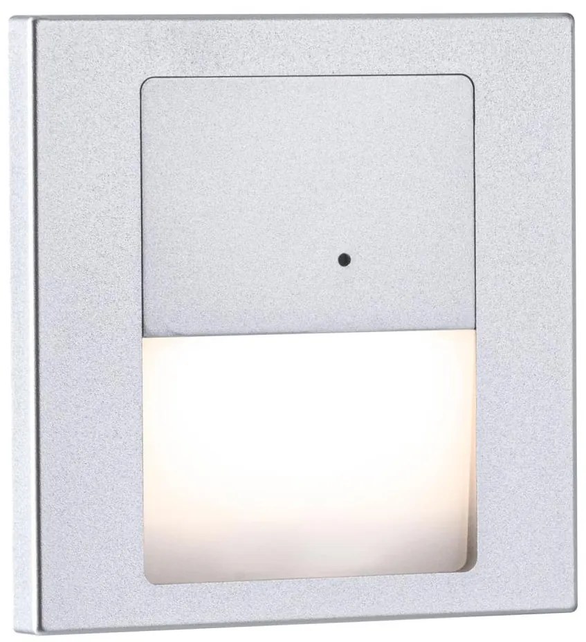 Paulmann 80003 - LED 1W lépcsővilágítás TSARO érzékelővel, 230V matt króm